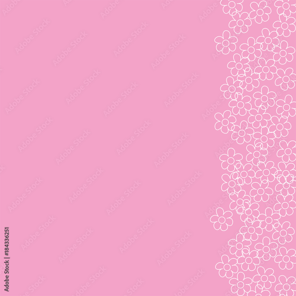 abstract floral frame on a pink background. For prints, greeting cards, invitations, wedding, birthday, party, Valentine's day. abstract floral frame on a pink background. For prints, greeting cards, invitations, wedding, birthday, party, Valentine's day.