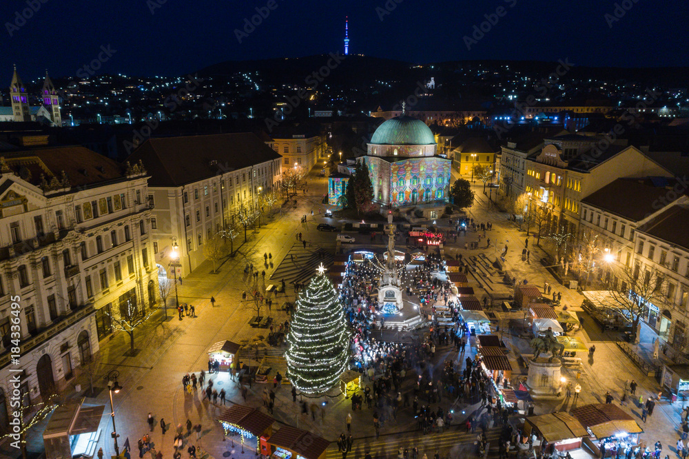 Fototapeta premium Advent in Pecs, Hungary