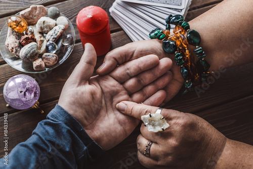 Photos Palmistry concept
