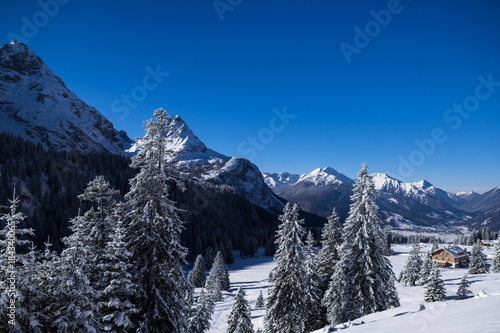 Winterlandschaft Zugspitzarena © topics