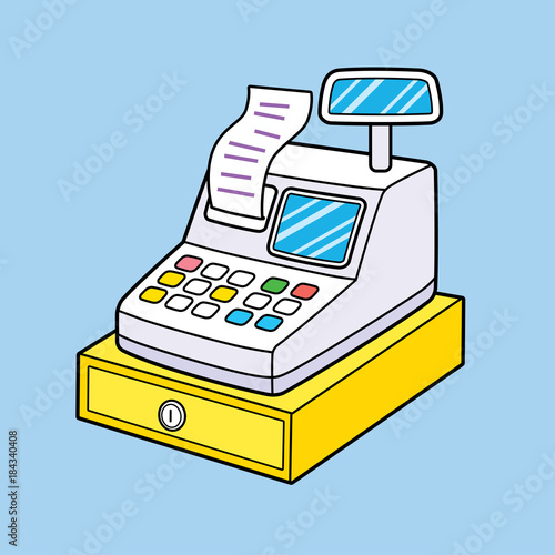 Cash register.