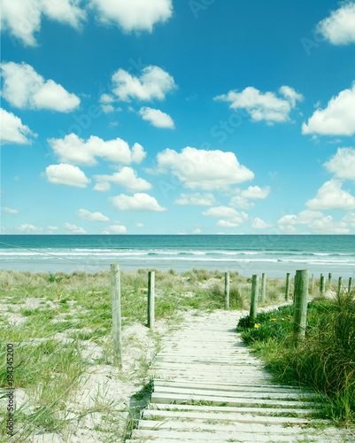 Walkway to the beach