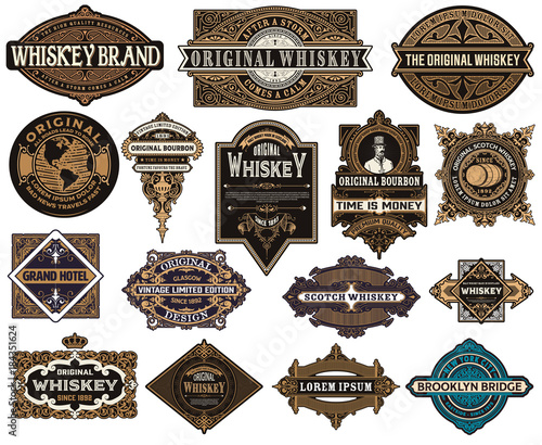 Mega pack of labels and banners