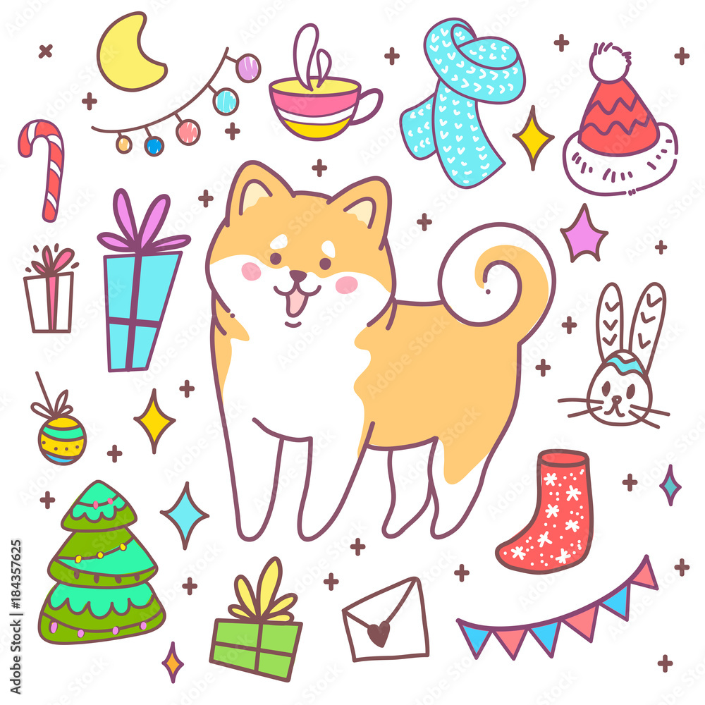 Fototapeta premium Beautiful vector card