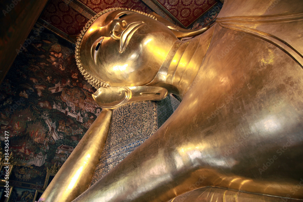 liegender Buddha in Bangkok