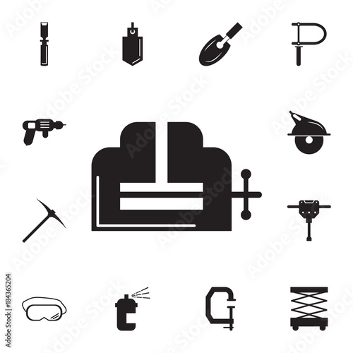 Press icon. Set of construction tools icons. Web Icons Premium quality graphic design. Signs, outline symbols collection, simple icons for websites, web design, mobile app