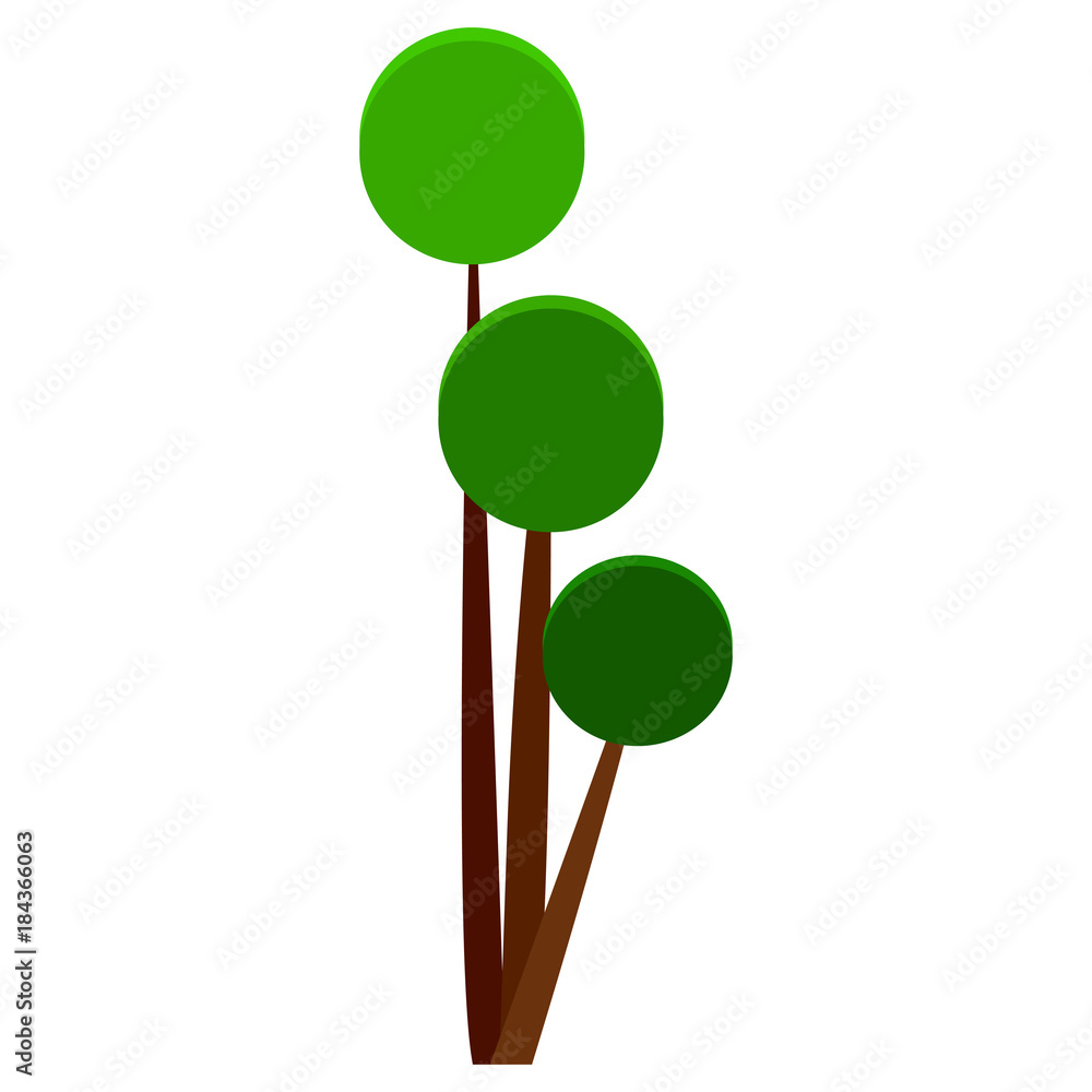 Abstract cute tree Abstract cute tree