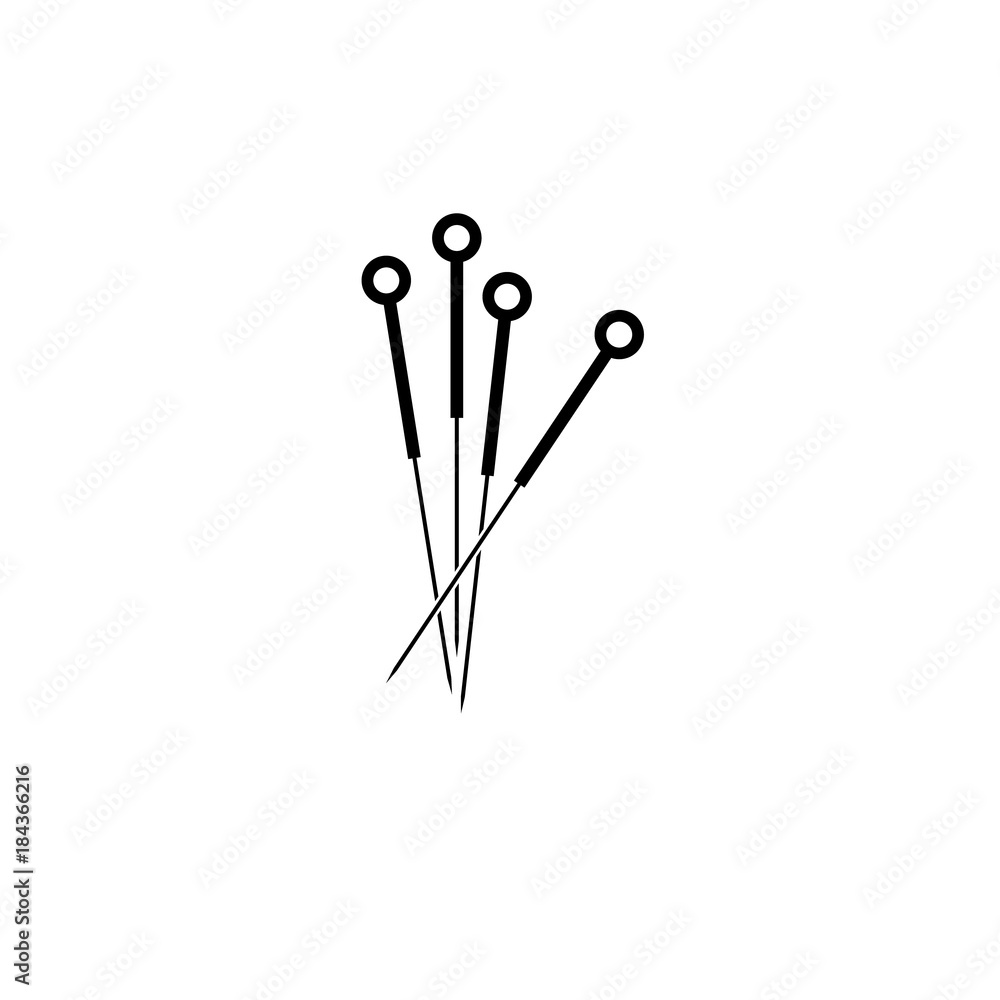 Acupuncture icon. Spa icon. Element relaxation and rest icon. Premium quality graphic design. Signs, outline symbols collection icon for websites, web design, mobile app