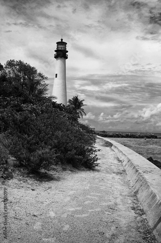 Florida Lighthouse in Key Biscayne