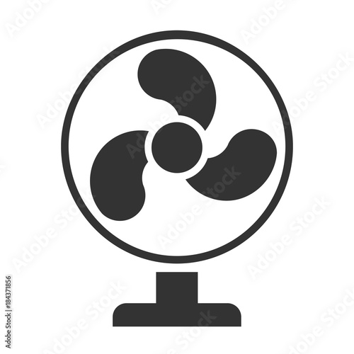 Table fan Icon Isolated on white background,vector graphics