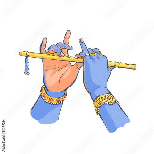 Hands of supreme lord Krshna