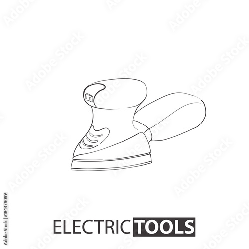 hand drawn delta sanding machine