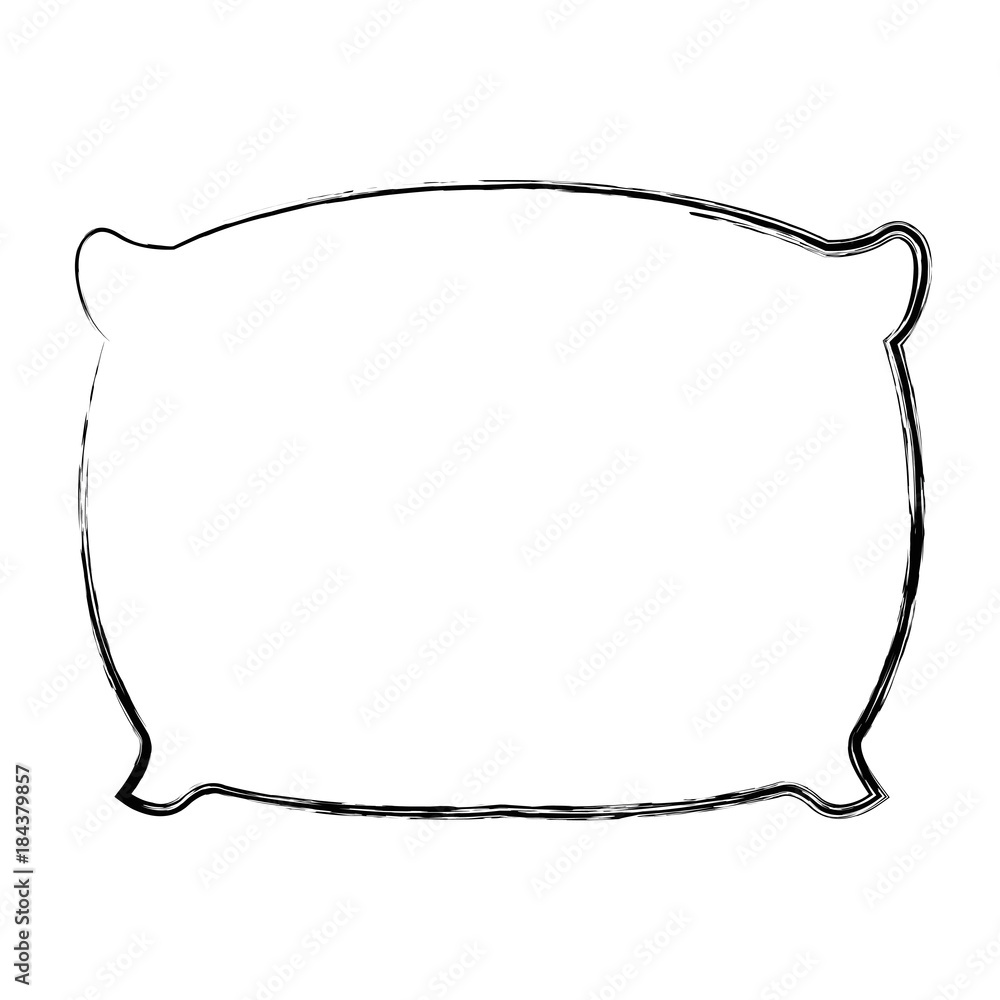 pillow bed isolated icon pillow bed isolated icon