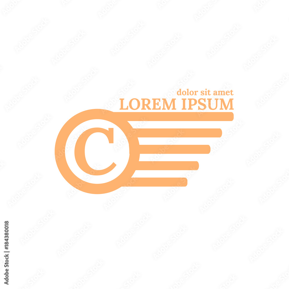 Creative logo color design on white eps 10 Creative logo color design on white eps 10