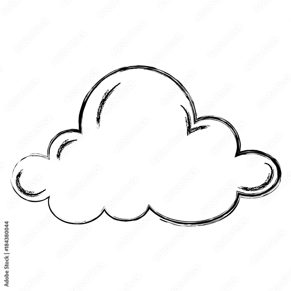 cloud sky isolated icon cloud sky isolated icon
