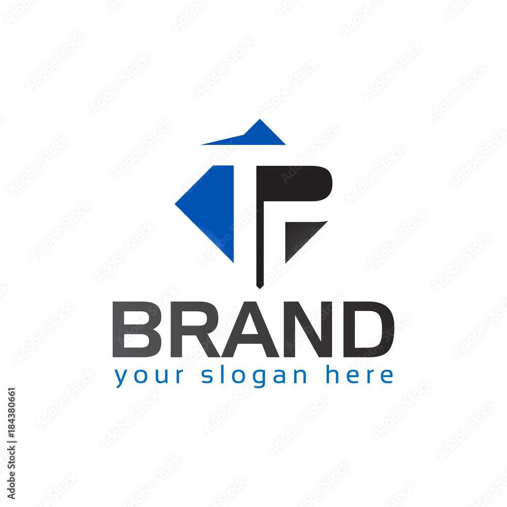 Letter T and P, Logo Design Element Letter T and P, Logo Design Element