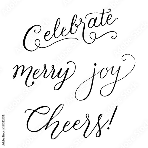 Holiday Hand Lettering Set
