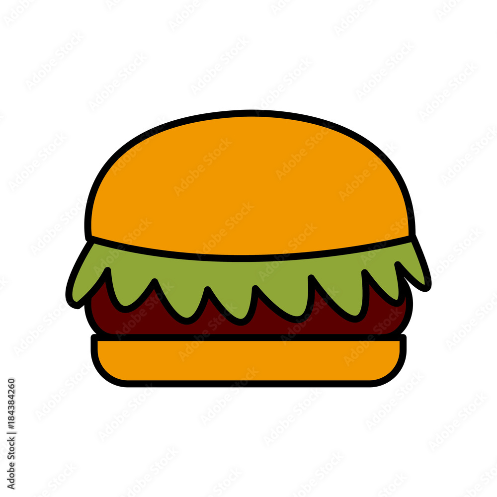 Hamburger fast food Hamburger fast food