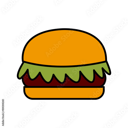 Hamburger fast food