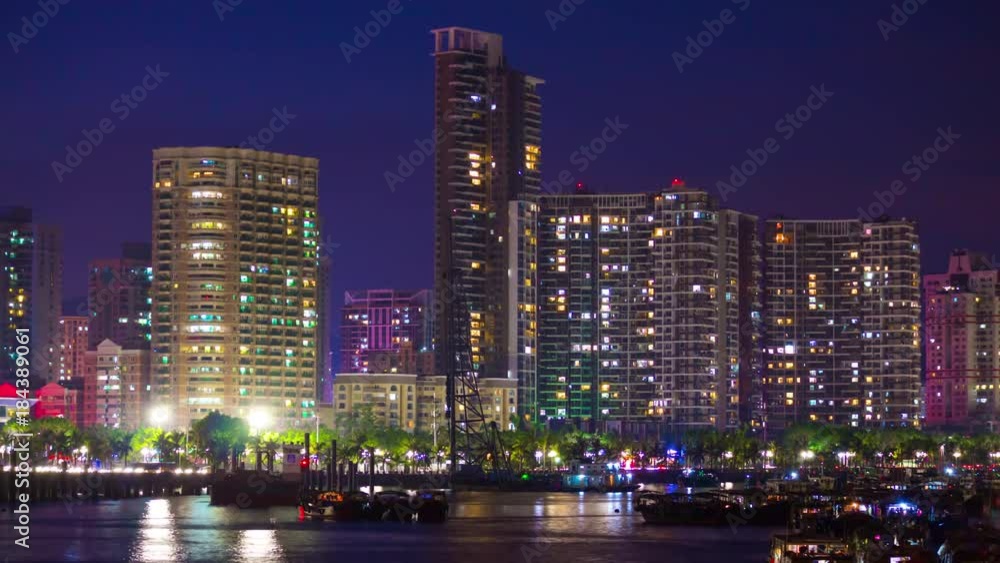 zhuhai city bay night illuminated yacht boat dock panorama 4k timelapse china
zhuhai city bay night illuminated yacht boat dock panorama 4k timelapse china