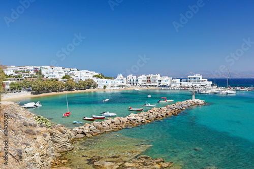 Pisso Livadi beach in Paros, Greece