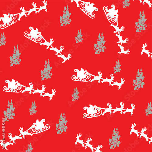 christmas  illustration  pattern red  abstract   snow 