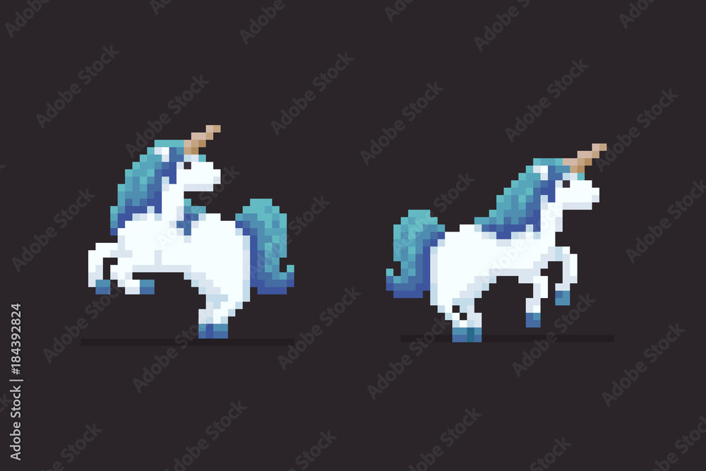 Pixel Art Unicorns Pixel Art Unicorns