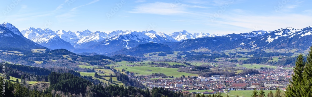 Ferienregion Oberallgäu im Frühling