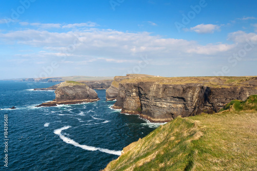 Cliffs in Kilkee, Ireland