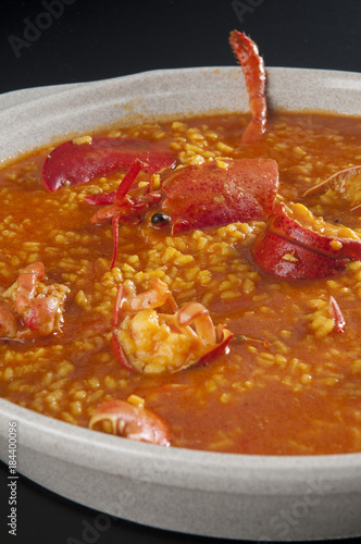 arroz con bogavante photo