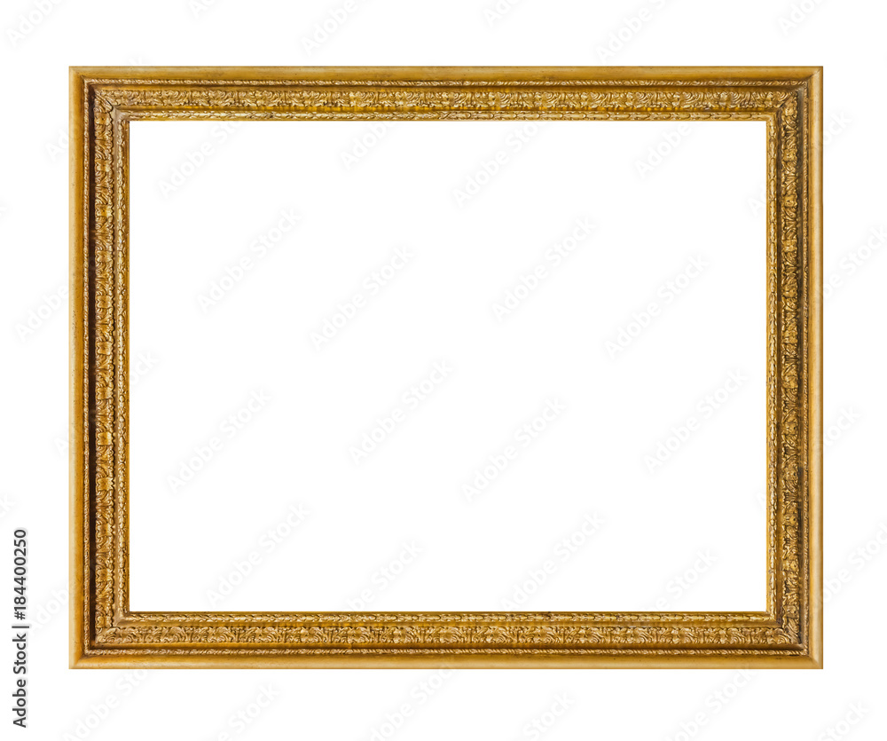 Fototapeta premium Old wooden picture frame