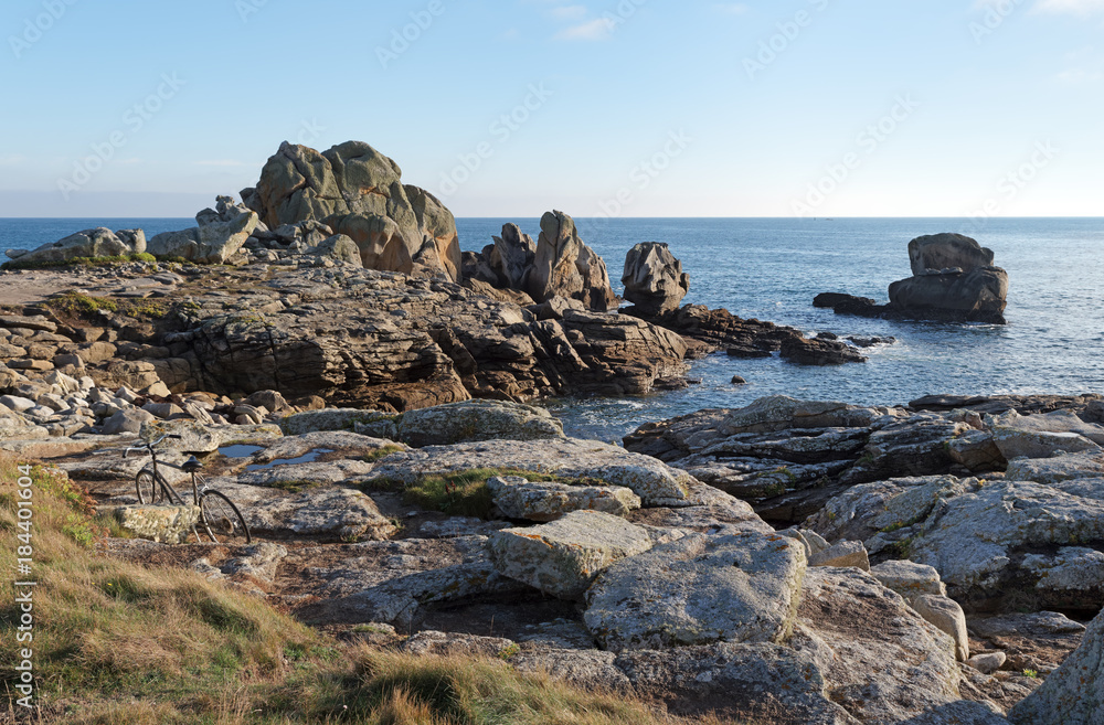 Rochers du Goudoul sur la côte du Finistère Rochers du Goudoul sur la côte du Finistère