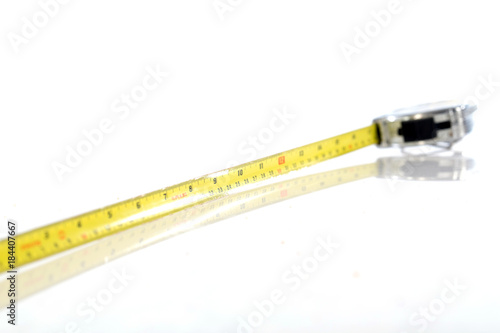 Measuring Tape on white background