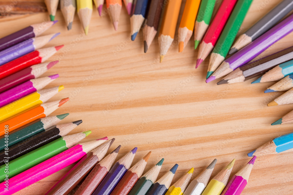 Obraz premium colorful pencils