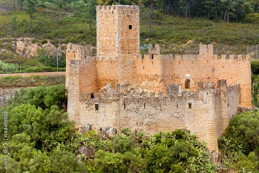 Fototapeta premium Almourol Castle