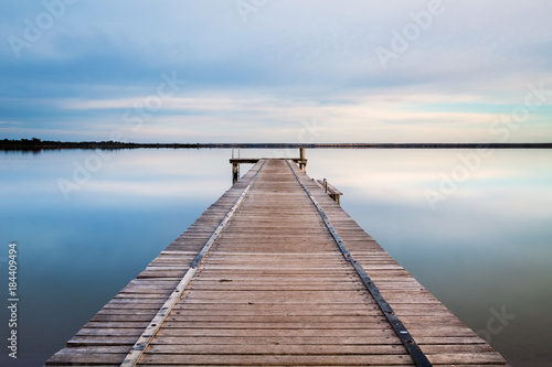 The Lake Bonney Jetty in Barmera  South Australia