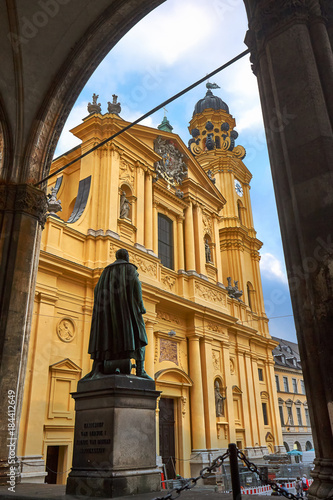 Theatine Church of St. Cajetan (Theatinerkirche St. Kajetan) in Munich, Germany