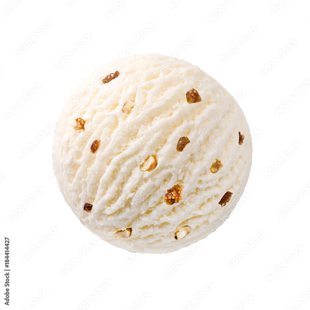 Vanilla ice cream scoop discount