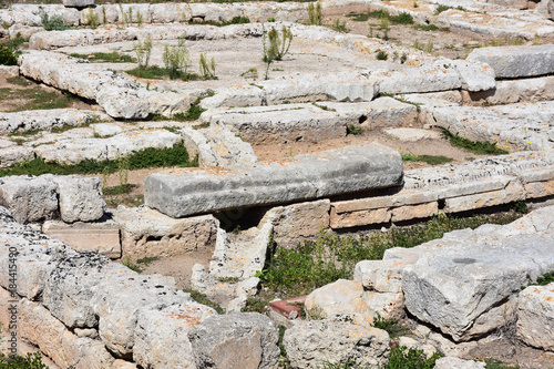 Italy, Puglia, Egnazia. XVth century BC. Archaeological area of the city of Puglia.  photo