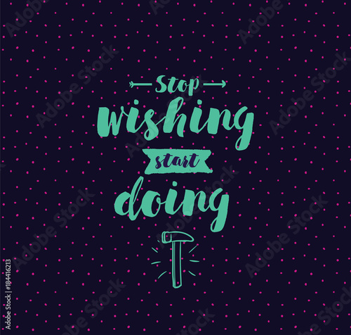 Typography for poster, invitation, greeting card or t-shirt.