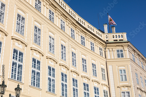 Façade du  palais Lobkowicz de Prague, Vieille ville (Stare Mesto), Prague, Bohême, République tchèque, Europe photo