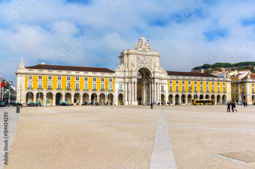Commerce Square (Praca do Comercio) in Lisbon, Portugal © k_tatsiana