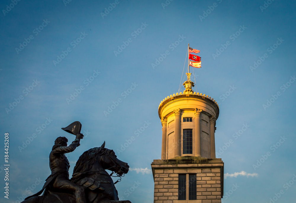 Fototapeta premium Andrew Jackson Statue Nashville