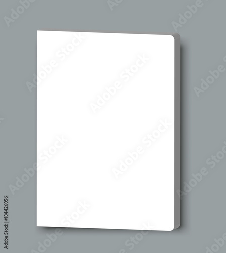 Poster Blank brochure mockup cover template.