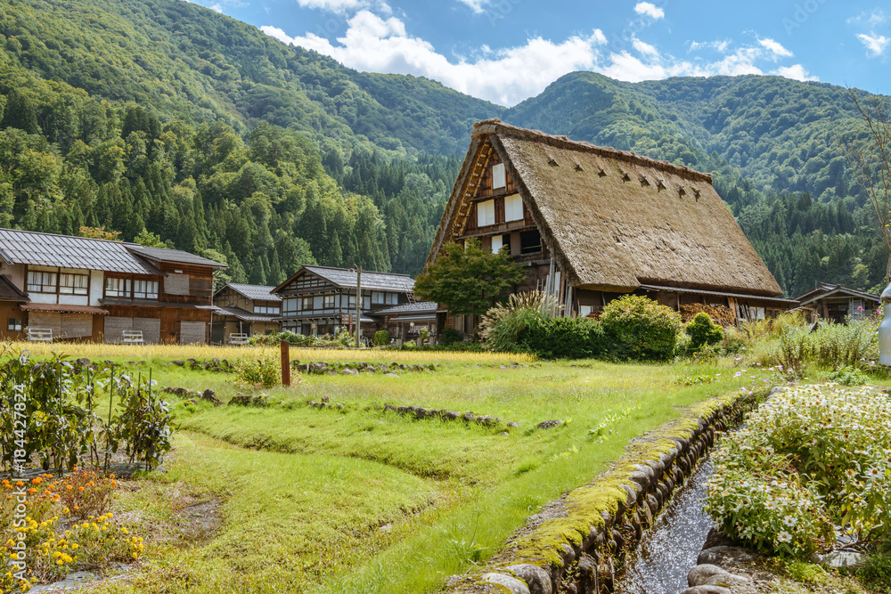 世界遺産白川郷の風景 世界遺産白川郷の風景
