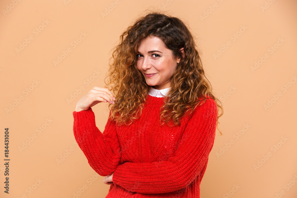Portrait of a lovely young girl Portrait of a lovely young girl