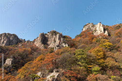 Chunbuk Wanju's foliage spot Daedun mountain climbing