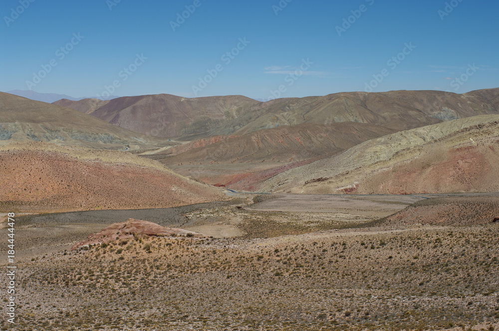 Paysage désertique du Nord-Ouest argentin