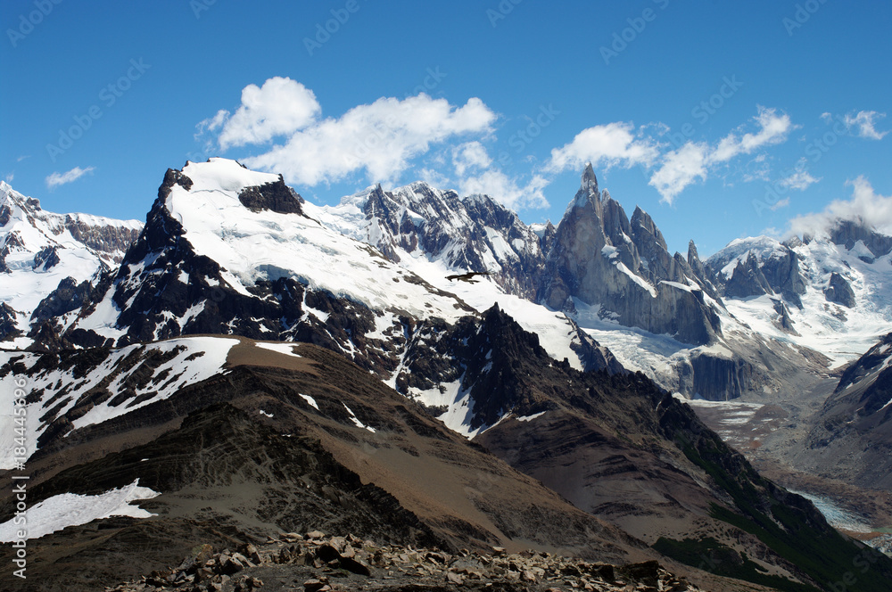Panorama sur la Cordillère des Andes argentine - 1