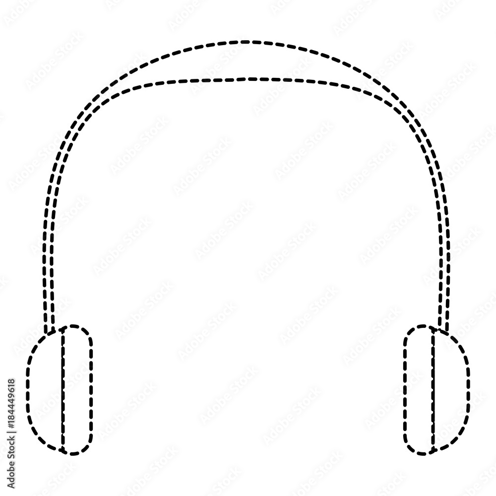 headset device isolated icon